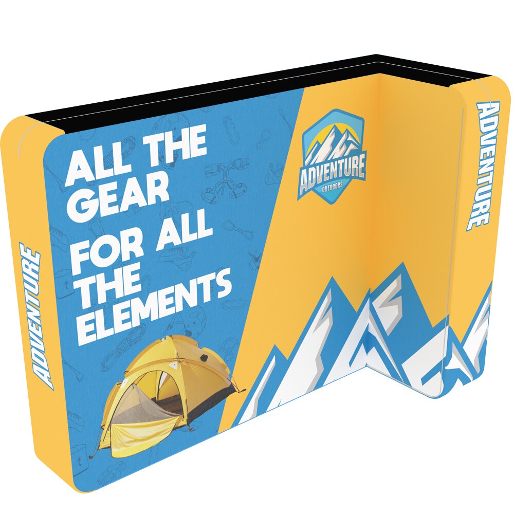 Wallbox 10ft w/Right Storage — Double Sided Graphic Package